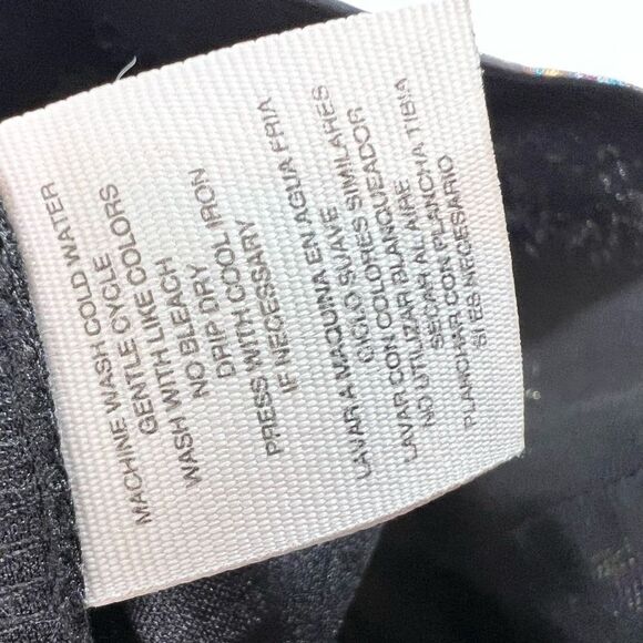 Rachel Roy Sheath Dress Women's 12 Floral Sleeveless Back Zip Front Slit Mini - Picture 6 of 10